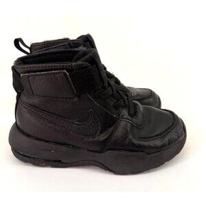 Nike Air Jordan Toddler Kids High Top Sneakers Size 10 Black